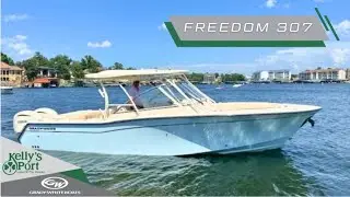 Экскурсия по модели катера Grady White Freedom 307 в порту Келли (www.KellysPort.com)