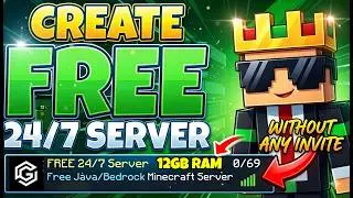 How To Make Free Minecraft Server 24x7 | Free 24/7 Minecraft Hosting✅