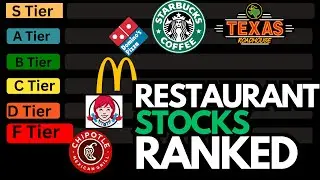 I Ranked The Best and Worst Restaurant Stocks to Buy in 2024...
