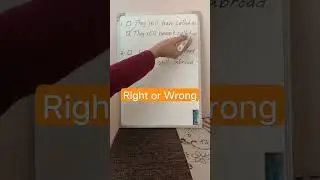Right or Wrong? Benar atau Salah? #englishgrammar #howtochannel