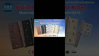 D&D UL Listed Door Hinge 4.5x4x3.4