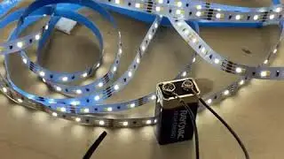 LED tape lighting on a 9 volt Battery with Crafty & Stitch&rsquo;s Big Bus Adventure !