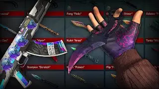 Montei um INVENT&Aacute;RIO ROXO com 3k de Gold 🇧🇷 Standoff 2