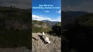 Day 194: With new friends to the biggest Lake in the Caucasus - Hitchhiking with my Dog around World