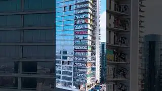 The Graffiti Towers, the failed Oceanwide Plaza and now a target for graffiti artists. #dronevideo