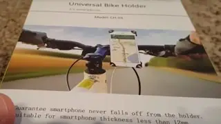 Unboxing and Review of  Tryone Universal Bike & Motorcycle Mount Holder for Smartphones