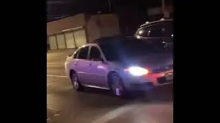 Guy Pulls Up in Mini Battery Car - Chaos in America