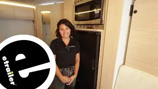 Checking Out the High Pointe Built-In RV Convection Microwave - 2024 Leisure Travel Unity Motorhome