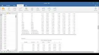 Simple Mediation analysis using JAMOVI software