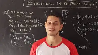 40 - Exercícios Lei de Thomas Graham - Difusão e efusão gasosa
