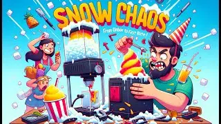 Snow Cone Chaos: From Unboxing to First Bite & Beyond!