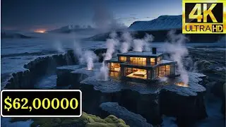 Iceland&rsquo;s Hidden Gem | Cinematic Tour of a Geothermal Cliff Villa