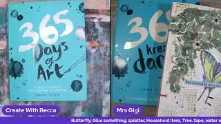 Create With Becca & Mrs Gigi- Mixed Media game Prompt Sticks
