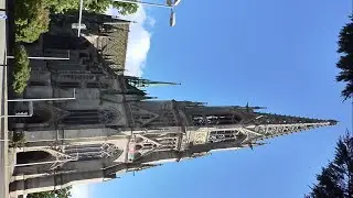Gedächtniskirche der Protestation in Speyer mit Glockenschlag ( Big Ben style ) (A)