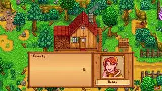 wake up and Farm day one-Stardew Valley