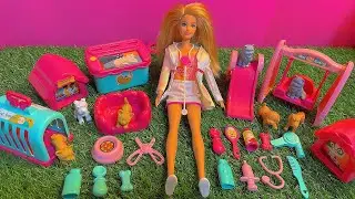 Satisfying Video | Unboxing Barbie Pet Set Toys Collection | ASMR Video | Review Toys