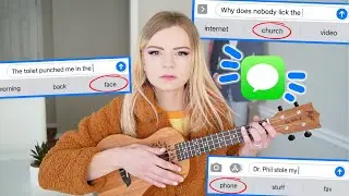 I wrote a song using my phone's predictive text 2!