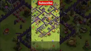 Goblins only, Town Hall 7 vs Town Hall 7 Attack Strategy