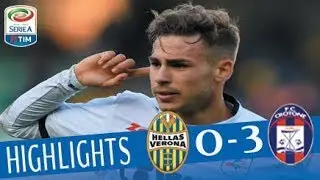 Verona - Crotone 0-3 - Highlights - Giornata 21 - Serie A TIM 2017/18