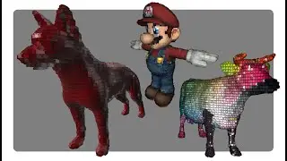 Instanced Voxelization Shader Demo | C++ & OpenGL