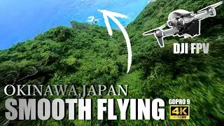 Thrilling dynamic flights! DJI FPV showcases Okinawa's breathtaking landscapes.