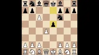 Pralev vs. chessmaster1399 - gambit ve Skandinávské obraně