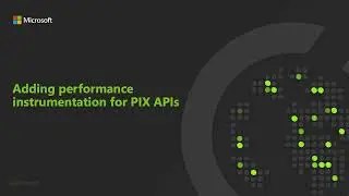 Adding performance​ instrumentation for PIX APIs