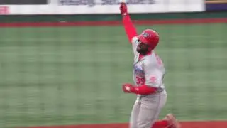 Phillies DJ Stewart Hits Home Run For BlueClaws