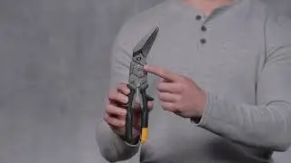 ToughBuilt &ndash; Straight Offset Long Cut Aviation Snips | Screwfix