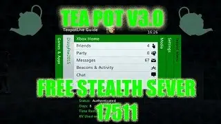 TEAPOT.LIVE V3 STEALTH SERVER!!! | 17511 | PAID SERVER!! | FREE DOWNLOAD + (RGH/JTAG ONLY)