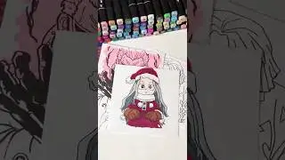 Drawing Rengoku quickly using - AR drawing ✨ #shorts #drawing #drawinganime #art