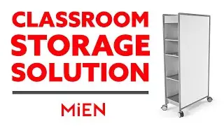 Divide Mobile Storage Markerboard | The Ideal Classroom Storage Solution | MiEN Environments