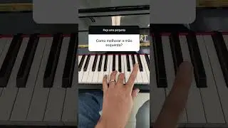 Como TREINAR a M&Atilde;O ESQUERDA no teclado