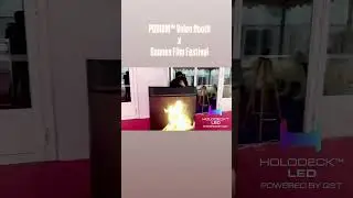 HOLODECK&trade; PODIUM Video Booth lands at the Cannes Film Festival!