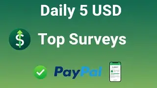 Earn $5 Daily with Top Survey Apps 💸 | Quick PayPal Payouts