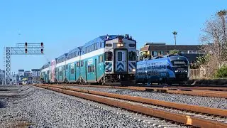 (4K) Amtrak, Coaster, and Metrolink around San Diego County