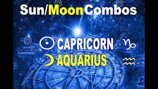 Capricorn Sun Aquarius Moon Combo #Shorts
