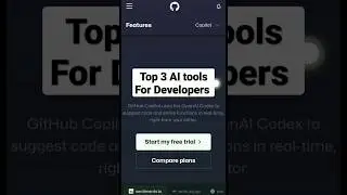 🔥top 3 #ai tools for #developers  #shorts #viral #fyp #explore #frontenddeveloper #subscribers #fypシ