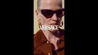 Lara Stone for Versace Eyewear