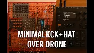 Minimal Techno Drone | Syntakt Kick & Hat Layers