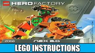 LEGO Instructions - HERO Factory - Ordeal of Fire - 2068 - Nex 2.0
