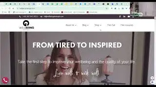 Website audit, getting traffic to website, content ideas for Fitness Coach