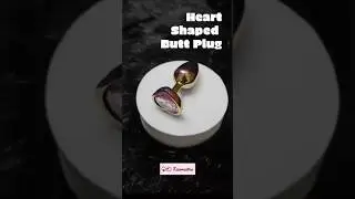 Heart shaped buttplug