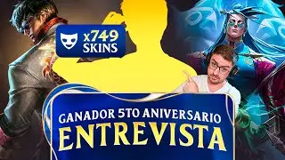 ENTREVISTA al GANADOR de TODAS las Skins del 5&ordm; Aniversario de WILD RIFT