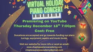 2025 - Virtual Holiday Piano Concert