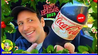 Coca-Cola&reg; Holiday Creamy Vanilla Review 🎄🍨🥤 Best Holiday Flavor Yet?! 🤔 Peep THIS Out! 🕵️&zwj;♂️