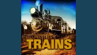 Steam Train Pull Away, Whistle Blasts, Bell Ringing in Passenger Car Sfx