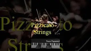 Small Composition using Pizzicato Strings virtual instrument . #music #piano #pizzicato #homestudio