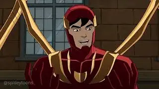 Charls Steals Spideman's Iron Spider Suit | [HD] #Spiderman