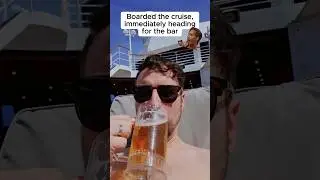 The first thing you do on a cruise? #cruise #planetcruise #cruiseholiday #cruiseship